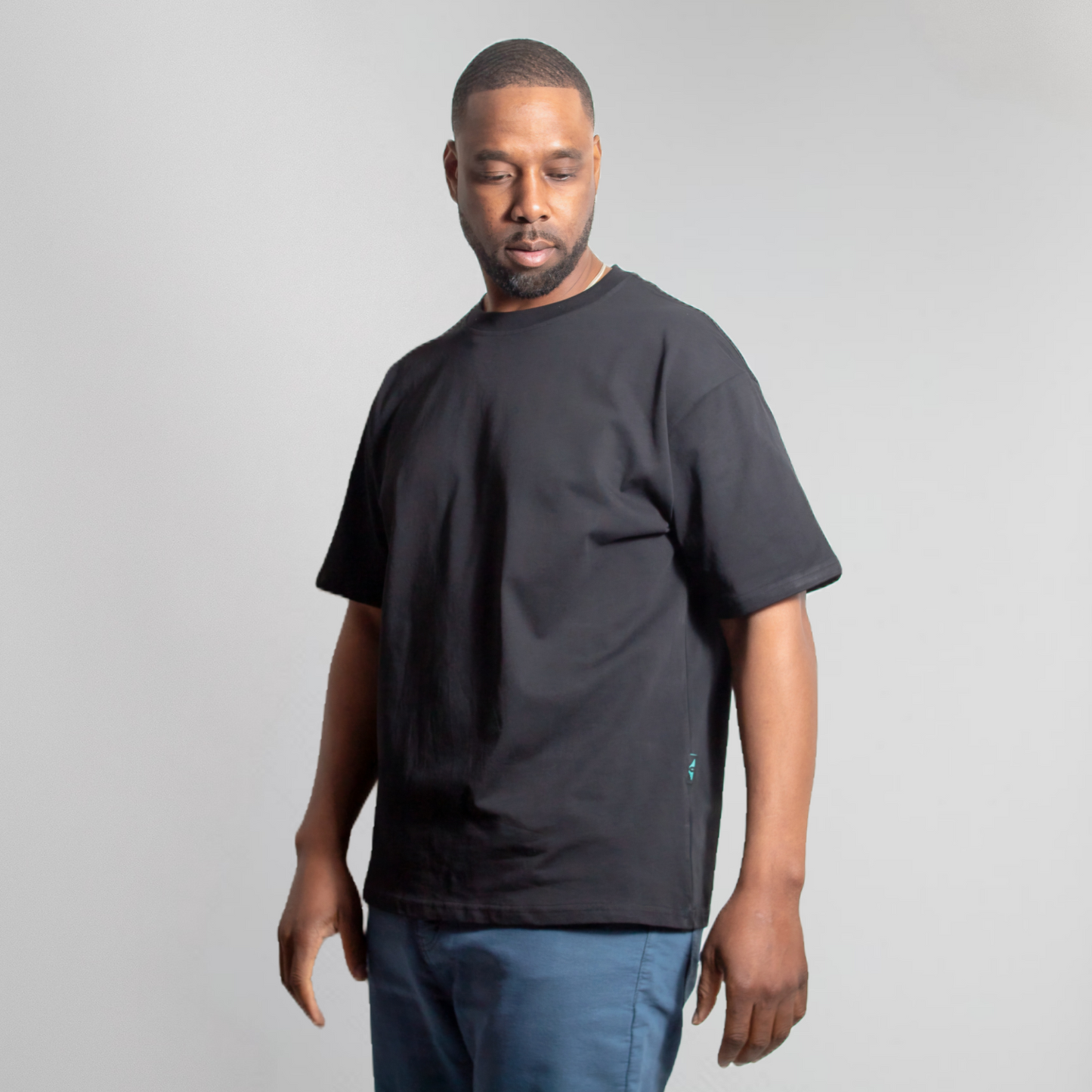 Solid Color Cotton T-shirt