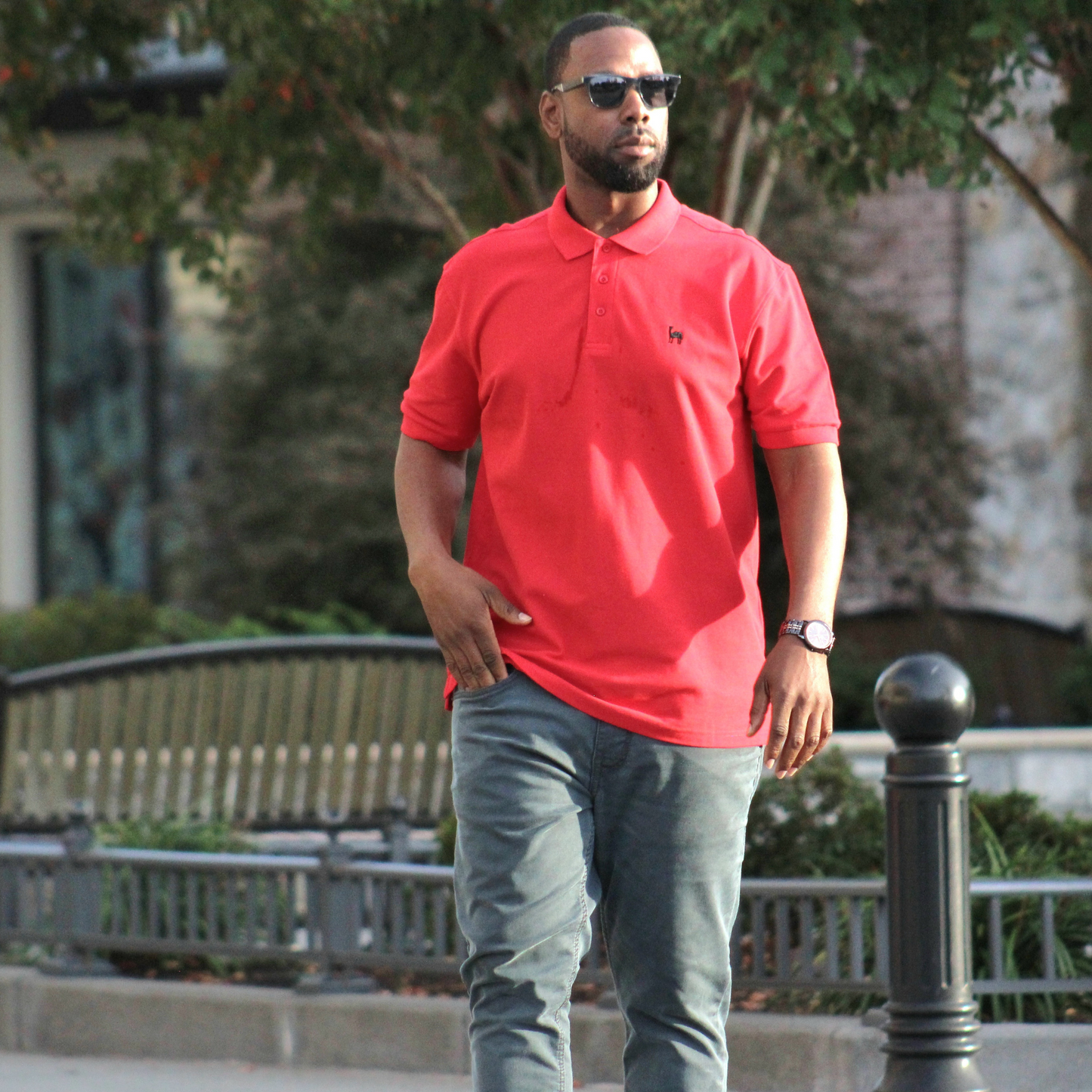 Cotton 3 Button Polo