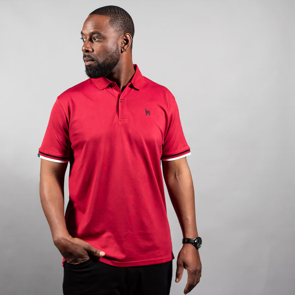 Mesh 2 Button Polo